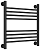 Полотенцесушитель водяной Сунержа Богема+ прямая 500х500 31-0220-5050 Матовый черный