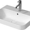 Раковина Duravit Happy D.2 Plus 2360601300 60х46 см с 1 отверстием matt Раковина Duravit Happy D.2 Plus 2360601300 60х46 см с 1 отверстием matt