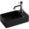 Картинка анонса товара «раковина ceramica nova element cn5045mb черный матовый подвесная»