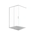 Душевая перегородка Aquatek AQ.WISL.120.1CH стекло прозрачное, Walk In 120см, раздвижная, с держателем 1200мм, профиль хром Душевая перегородка Aquatek AQ.WISL.120.1CH стекло прозрачное, Walk In 120см, раздвижная, с держателем 1200мм, профиль хром