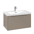 Тумба под раковину Villeroy & Boch Subway 3.0 с подсветкой Taupe / Taupe C573L2VM Тумба под раковину Villeroy & Boch Subway 3.0 с подсветкой Taupe / Taupe C573L2VM