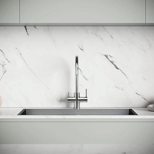 Смеситель для кухни SANCOS Taper SC4012BN с возможностью подключения фильтра, брашированный никель Смеситель для кухни SANCOS Taper SC4012BN с возможностью подключения фильтра, брашированный никель