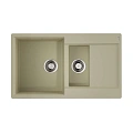 Кухонная мойка Omoikiri Daisen 86-2-BE Artgranit/ваниль 4993471 Кухонная мойка Omoikiri Daisen 86-2-BE Artgranit/ваниль 4993471