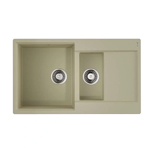 Кухонная мойка Omoikiri Daisen 86-2-BE Artgranit/ваниль 4993471 Кухонная мойка Omoikiri Daisen 86-2-BE Artgranit/ваниль 4993471