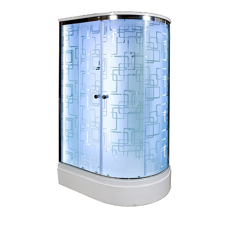 Душевая кабина Dto EM2712L LED (EM2712LLED) 120x80 см