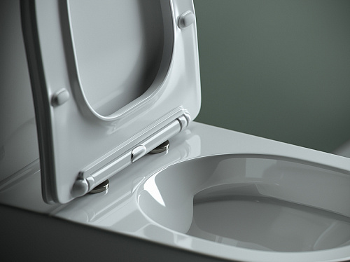 Чаша напольного унитаза Ceramica Nova STAR Rimless CN1904-B белый с сиденьем Чаша напольного унитаза Ceramica Nova STAR Rimless CN1904-B белый с сиденьем