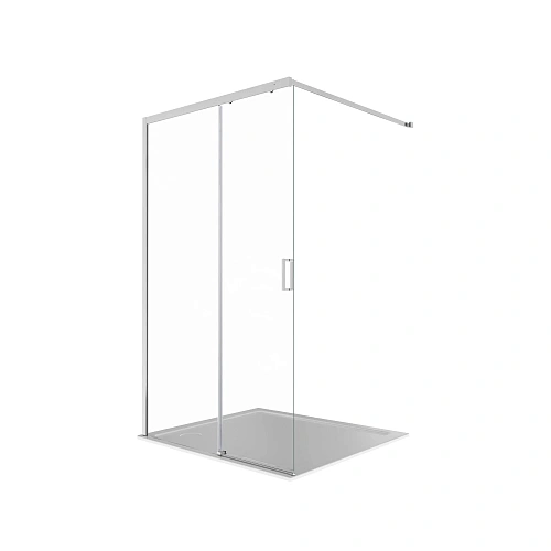 Душевая перегородка Aquatek AQ.WISL.120.1CH стекло прозрачное, Walk In 120см, раздвижная, с держателем 1200мм, профиль хром Душевая перегородка Aquatek AQ.WISL.120.1CH стекло прозрачное, Walk In 120см, раздвижная, с держателем 1200мм, профиль хром