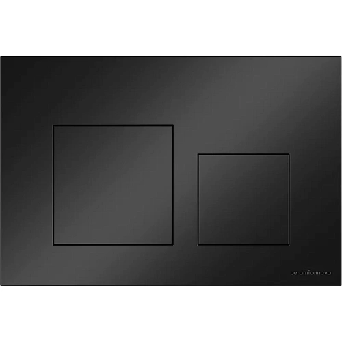 Инсталляция для унитаза Ceramica Nova Balance CN121002MB с кнопкой смыва Square черный матовый Инсталляция для унитаза Ceramica Nova Balance CN121002MB с кнопкой смыва Square черный матовый