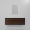 Картинка анонса товара «комплект мебели artdecco gabriella 120 agb12w24s1m0 черный орех»