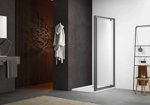 Душевая дверь Aquatek АРИЯ AQ ARI PI 09020GM распашная 900x2000 профиль оружейная сталь, стекло прозрачное Душевая дверь Aquatek АРИЯ AQ ARI PI 09020GM распашная 900x2000 профиль оружейная сталь, стекло прозрачное