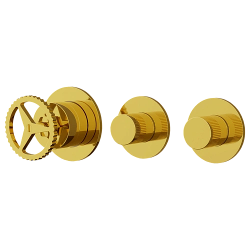 Смеситель для душа Remer Chrono CH98D2PWBDO, золото глянцевое Смеситель для душа Remer Chrono CH98D2PWBDO, золото глянцевое