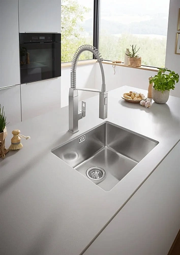 Кухонная мойка Grohe K700U из нержавеющей стали под столешницу, 31574SD0 Кухонная мойка Grohe K700U из нержавеющей стали под столешницу, 31574SD0