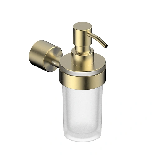 Дозатор жидкого мыла ABBER Osten 316 AA185A9BG золото брашированное Дозатор жидкого мыла ABBER Osten 316 AA185A9BG золото брашированное