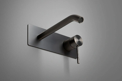 Смеситель для раковины Allen Brau Priority 4.0 5.31D03-MG (с внутренней частью) графит брашированный Смеситель для раковины Allen Brau Priority 4.0 5.31D03-MG (с внутренней частью) графит брашированный