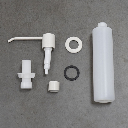 дозатор жидкого мылаLemark EXPERT LM8201, врезной, жасмин дозатор жидкого мылаLemark EXPERT LM8201, врезной, жасмин