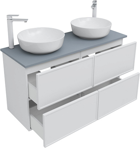 Тумба под раковину Aquanet Арт 60 белый матовый 00313254 напольная/подвесная Тумба под раковину Aquanet Арт 60 белый матовый 00313254 напольная/подвесная