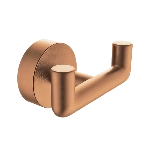 Крючок Raglo R320.052.33 двойной, матовая медь Крючок Raglo R320.052.33 двойной, матовая медь