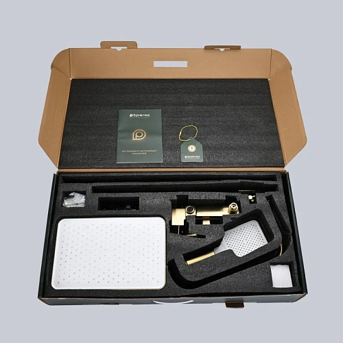 Душевая система Splenka S01.24.03, золотой сатин Душевая система Splenka S01.24.03, золотой сатин