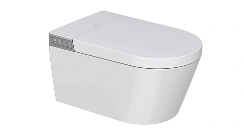 Унитаз SMART ARROW AKH1051H с сиденьем белый Унитаз SMART ARROW AKH1051H с сиденьем белый