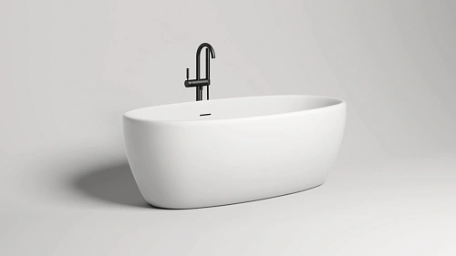 Ванна отдельностоящая Salini LUCE 170x85 100121M из искусственого камня S-Stone Ванна отдельностоящая Salini LUCE 170x85 100121M из искусственого камня S-Stone