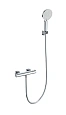 Смеситель для душа Wonzon & Woghand с термостатом, хром (WW-B2012-A-CR) Смеситель для душа Wonzon & Woghand с термостатом, хром (WW-B2012-A-CR)