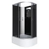 Картинка анонса товара «душевая кабина niagara classic ng-2510-14lbk (1200х800х2000) высокий поддон (40см) стекло тонированное 25101434lbk»