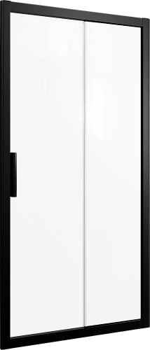 Душевая дверь STWORKI Стокгольм 100 см профиль черный матовый, раздвижная, прозрачное стекло 464471 Душевая дверь STWORKI Стокгольм 100 см профиль черный матовый, раздвижная, прозрачное стекло 464471