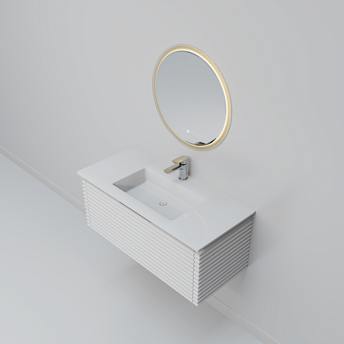 Комплект мебели ArtDecco Jacqueline 100 AJC10W34S2MF белый Комплект мебели ArtDecco Jacqueline 100 AJC10W34S2MF белый