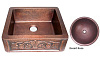 Картинка анонса товара «кухонная мойка bronze de luxe 10303, цвет - desert rose (пустынная роза), 84 х 56 х 25 см медная 10303_desert_rose_af-02»