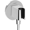 Шланговое подключение Hansgrohe FixFit Porter S с держателем для душа 26888000, хром Шланговое подключение Hansgrohe FixFit Porter S с держателем для душа 26888000, хром