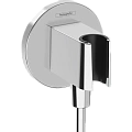 Шланговое подключение Hansgrohe FixFit Porter S с держателем для душа 26888000, хром Шланговое подключение Hansgrohe FixFit Porter S с держателем для душа 26888000, хром
