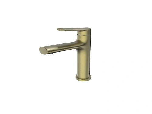 Смеситель для раковины Splenka S50.10.03, золотой сатин Смеситель для раковины Splenka S50.10.03, золотой сатин