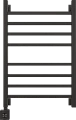 Полотенцесушитель электрический EWRIKA Деметра LP 80х50, матовый черный L 536077 Полотенцесушитель электрический EWRIKA Деметра LP 80х50, матовый черный L 536077