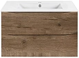 Тумба под раковину Vincea Mia 800 подвесная, 2 выкатных ящика soft close, V.Oak VMC-2MC800VO Тумба под раковину Vincea Mia 800 подвесная, 2 выкатных ящика soft close, V.Oak VMC-2MC800VO