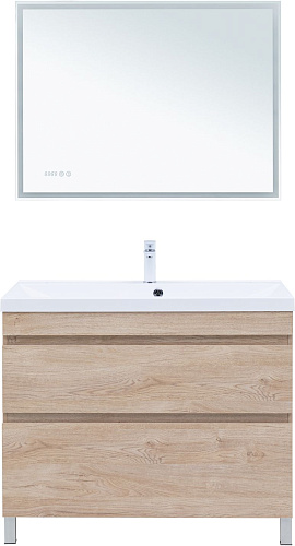 Тумба под раковину Aquanet Нота New 100 00344149 дуб светлый Тумба под раковину Aquanet Нота New 100 00344149 дуб светлый