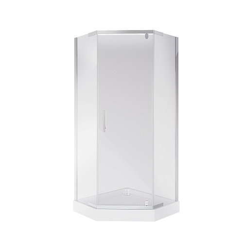 Душевой уголок Niagara Eco NG-009-14D (900х900х1950) низкий поддон (13 см) стекло прозрачное _0091422D Душевой уголок Niagara Eco NG-009-14D (900х900х1950) низкий поддон (13 см) стекло прозрачное _0091422D