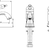 Смеситель для раковины Boheme Medici Ripresa 301 Смеситель для раковины Boheme Medici Ripresa 301