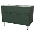 Тумба под раковину Taliente Cevia, 100см, серо-зеленый матовый, под столешницу MB-ST, без ножек TA-M TA-MBC-100PS-grigio verde Тумба под раковину Taliente Cevia, 100см, серо-зеленый матовый, под столешницу MB-ST, без ножек TA-M TA-MBC-100PS-grigio verde
