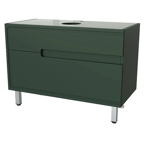 Тумба под раковину Taliente Cevia, 100см, серо-зеленый матовый, под столешницу MB-ST, без ножек TA-M TA-MBC-100PS-grigio verde Тумба под раковину Taliente Cevia, 100см, серо-зеленый матовый, под столешницу MB-ST, без ножек TA-M TA-MBC-100PS-grigio verde
