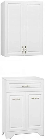 Шкаф подвесной Style Line Олеандр-2 60, белый ЛС-00000305 Шкаф подвесной Style Line Олеандр-2 60, белый ЛС-00000305