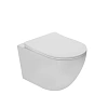 Унитаз подвесной Vincea Globo VT1-14ST Tornado белый, ультратонкое сиденье soft-close Унитаз подвесной Vincea Globo VT1-14ST Tornado белый, ультратонкое сиденье soft-close