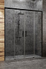 Картинка анонса товара «душевая дверь radaway idea black dwd 200 черный/прозрачное 2000x2005 387120-54-01»