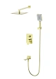 Душевая система Wonzon & Woghand встраиваемая, брашированное золото (WW-88939011-BG) Душевая система Wonzon & Woghand встраиваемая, брашированное золото (WW-88939011-BG)