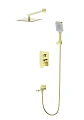 Душевая система Wonzon & Woghand встраиваемая, брашированное золото (WW-88939011-BG) Душевая система Wonzon & Woghand встраиваемая, брашированное золото (WW-88939011-BG)