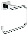 Держатель туалетной бумаги GROHE Essentials Cube без крышки, хром (40507001) Держатель туалетной бумаги GROHE Essentials Cube без крышки, хром (40507001)