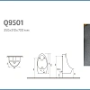 Писсуар Gid Q9501 91105 белый 35x31x70 Писсуар Gid Q9501 91105 белый 35x31x70