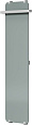 Полотенцесушитель электрический Allen Brau Infinity 160x44 00325647 с рейлингом 2.0 и креплением, серебро брашированное