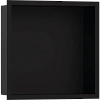 Настенный короб Hansgrohe XtraStoris Individual, с дизайнерской рамой, 30х30х10 см 56098670, матовый Настенный короб Hansgrohe XtraStoris Individual, с дизайнерской рамой, 30х30х10 см 56098670, матовый
