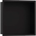 Настенный короб Hansgrohe XtraStoris Individual, с дизайнерской рамой, 30х30х10 см 56098670, матовый Настенный короб Hansgrohe XtraStoris Individual, с дизайнерской рамой, 30х30х10 см 56098670, матовый