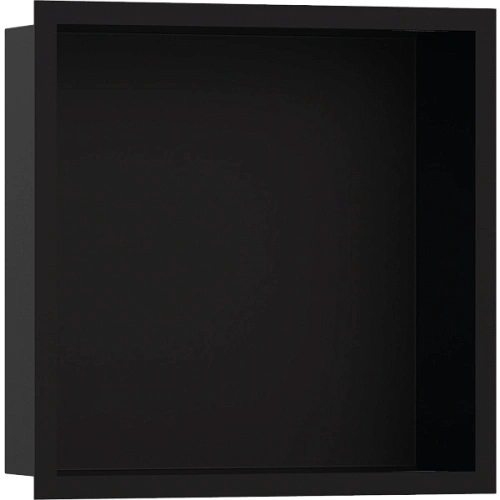 Настенный короб Hansgrohe XtraStoris Individual, с дизайнерской рамой, 30х30х10 см 56098670, матовый Настенный короб Hansgrohe XtraStoris Individual, с дизайнерской рамой, 30х30х10 см 56098670, матовый